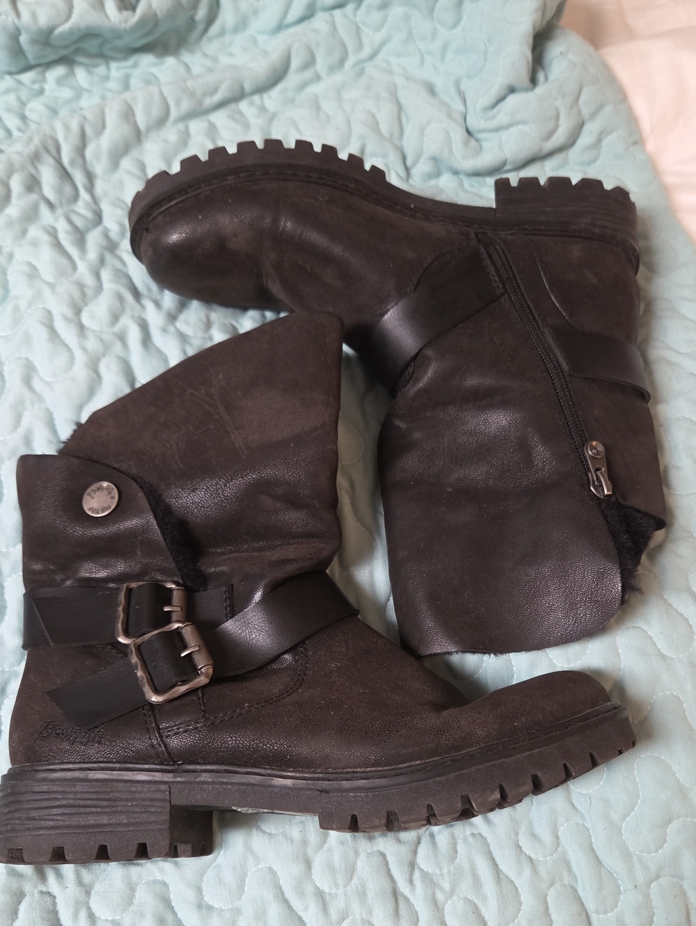 Blowfish Buckle Moto Boots